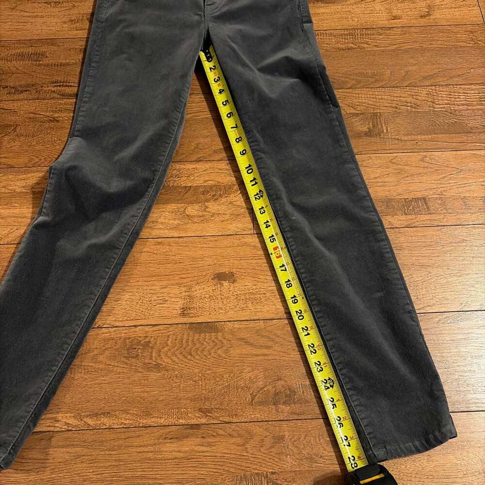 KUT from the Kloth Diana Skinny Corduroy Pants Gray Size 4 - Picture 8 of 9